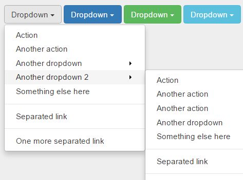 Multilevel Dropdown Menu Plugin For Bootstrap Dropdown On Hover